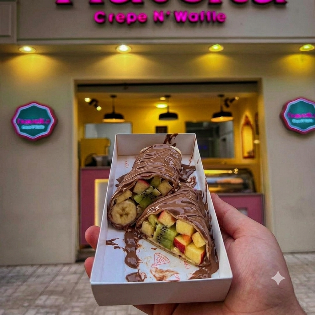  Crepe Tropical Fruit